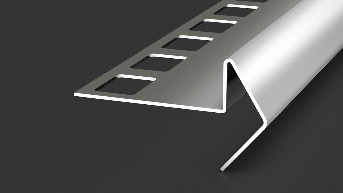 Prinz Treppenkantenprofil 10 mm - Nr. 792 - Edelstahl glänzend - 250 cm