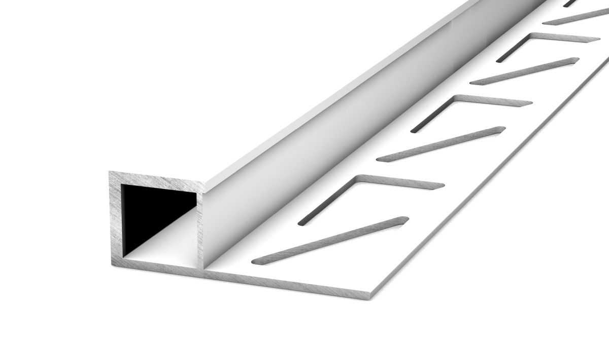 Prinz Vierkantprofil 10 mm - Nr. 748 - Weiß pulverbeschichtet - 250 cm