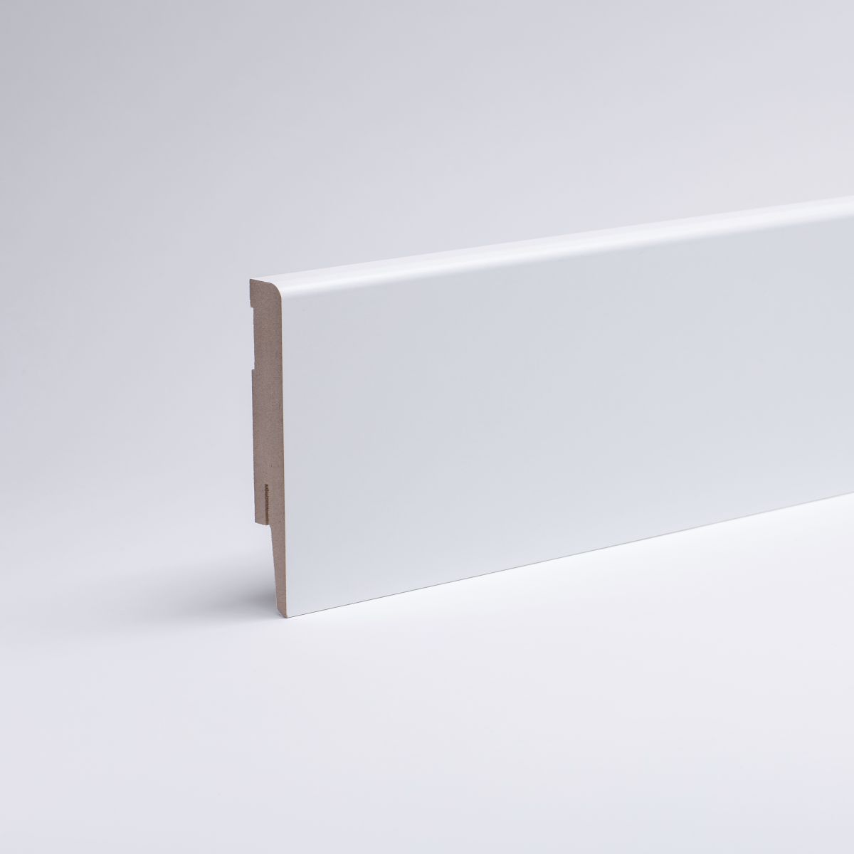 Sockelleiste Weimarer Profil 100 mm MDF - Weiß lackierfähig Sockelleiste Weimarer Profil 100 mm MDF - Weiß lackierfähig