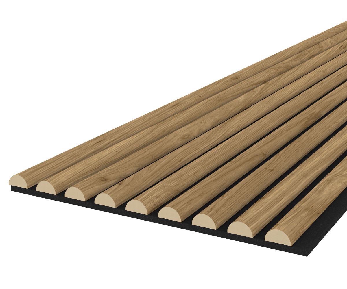 Akustikpaneel WAVE - Filzfarbe Schwarz 2600x400mm - verschiedene Farben Akustikpaneel WAVE - Filzfarbe Schwarz 2600x400mm - verschiedene Farben