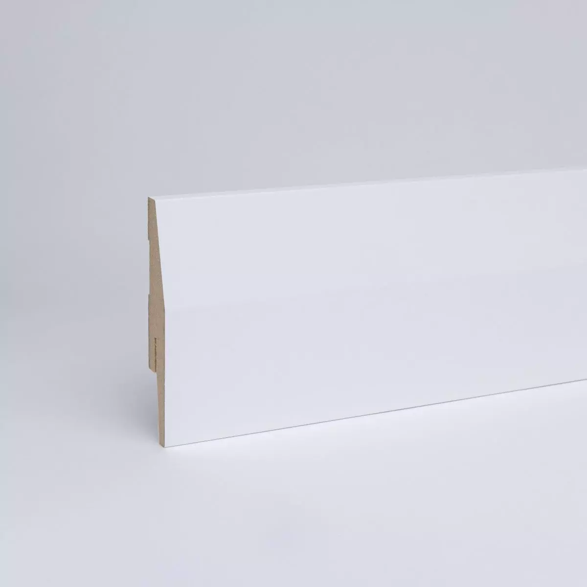 Sockelleiste Kölner Profil 85mm MDF - Weiß