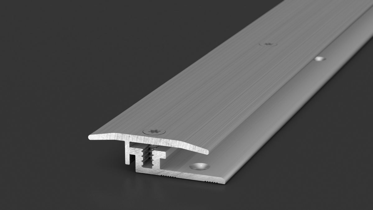 Prinz LPS Design Übergangsprofil 27 mm - Nr. 326 - Edelstahl gebürstet - 100 cm