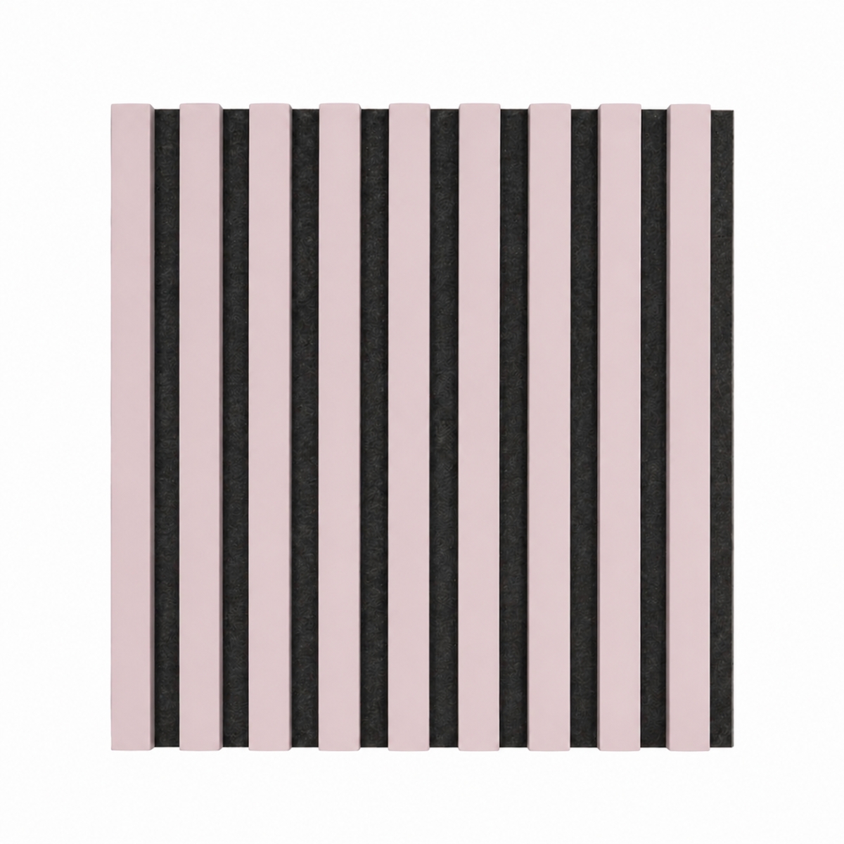 Acoustic+ Akustikpaneel Rose 400 x 400 mm - Akustikfilz Schwarz
