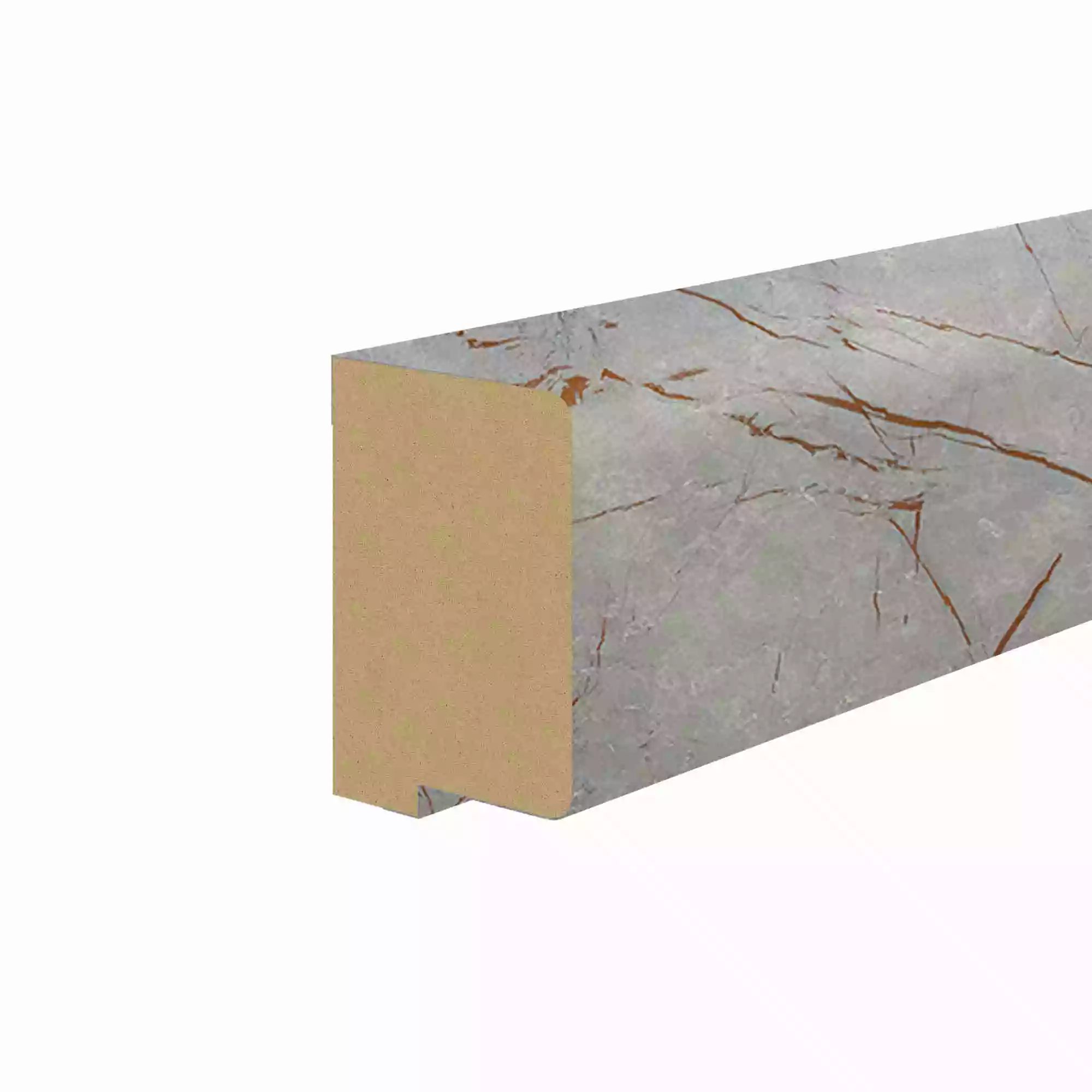Abschlussleiste für Akustikpaneele 400 x 2600mm -  Golden Stone