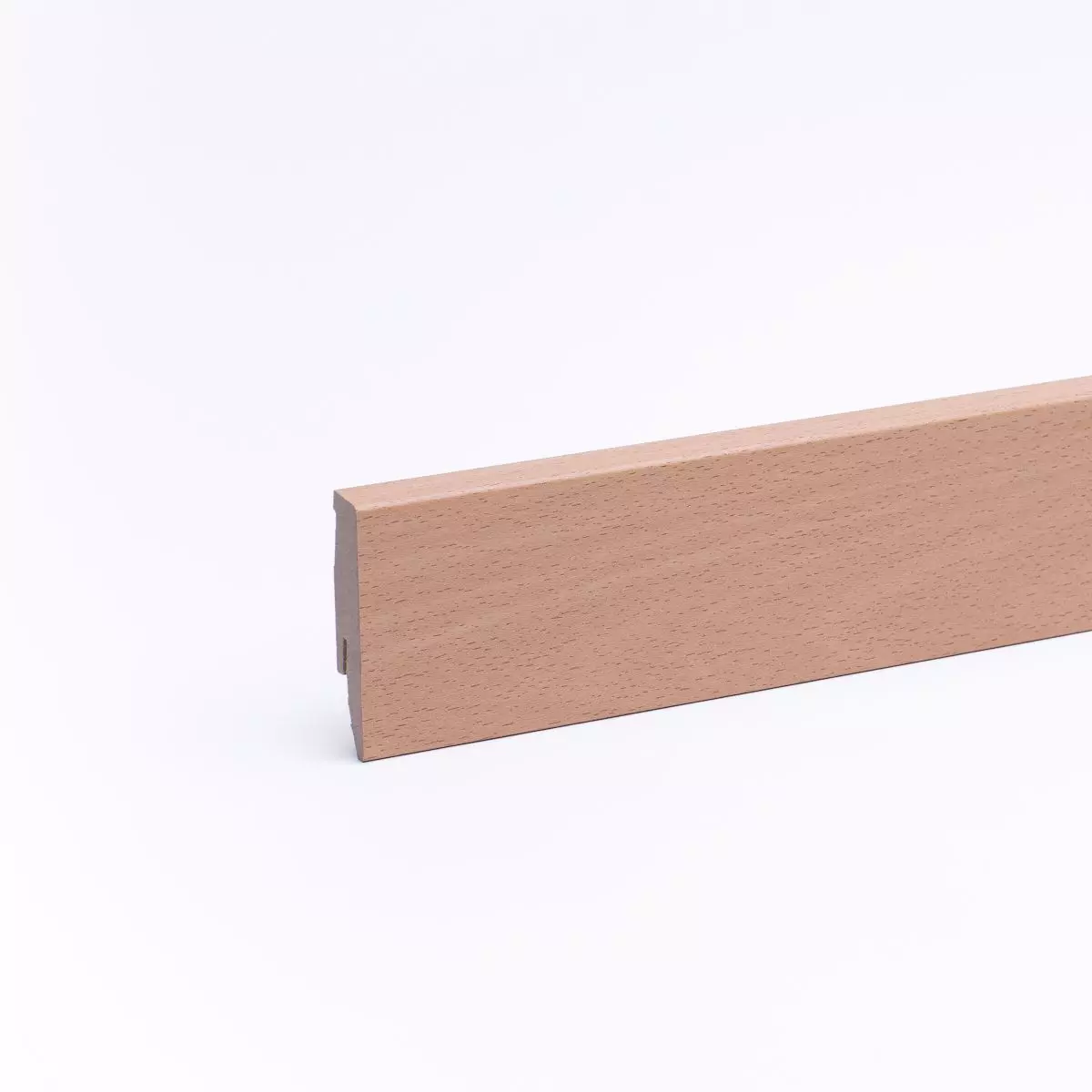 Sockelleiste mit Holzoptik 60mm Buche natur