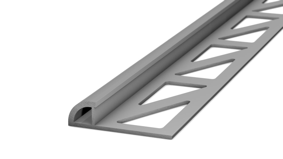 Prinz Viertelkreisprofil 6 mm - Nr. 742 - Silber matt - 250 cm