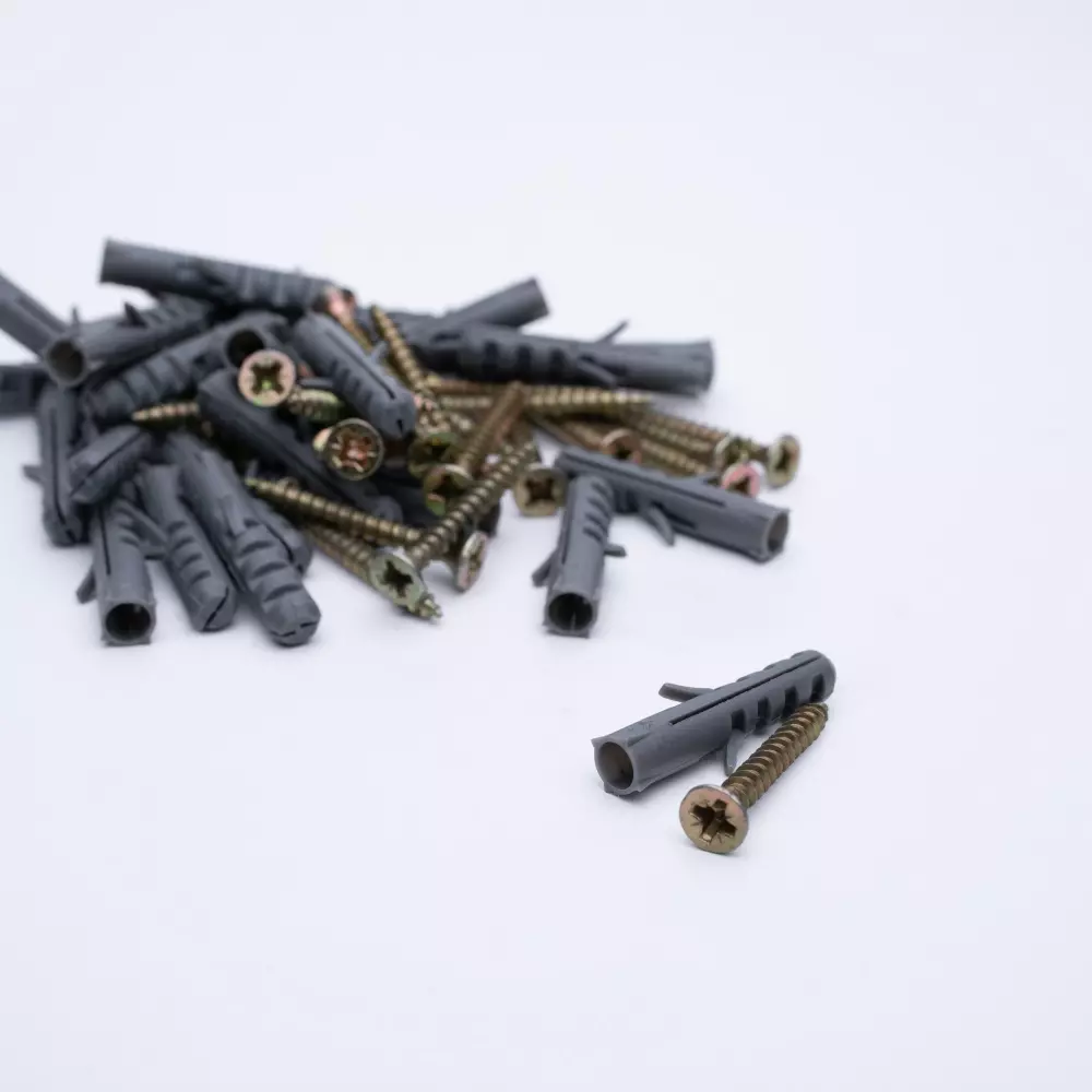 Befestigung-Set (25 Stück Schrauben + Dübel)