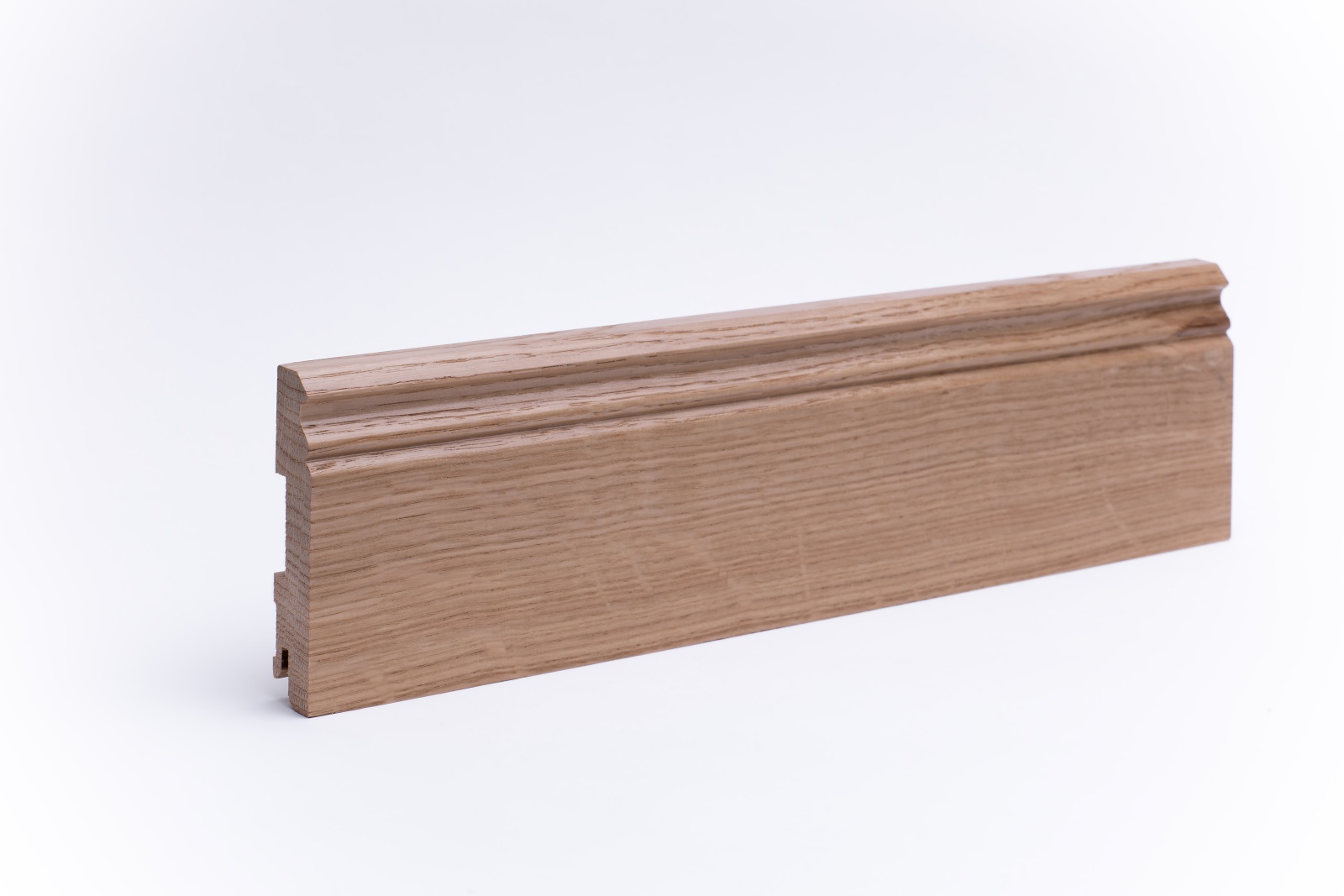 Sockelleiste Berliner Profil 100mm - Eiche gelackt