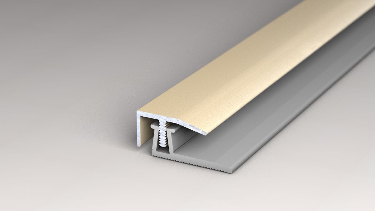 Prinz Eco-Clip Abschlussprofil 20 x 10 mm - Nr. 442 - Sahara - 100 cm