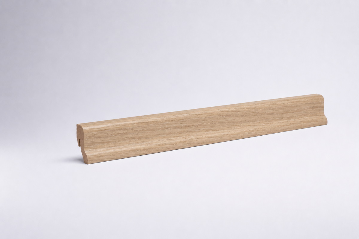 Sockelleiste mit Holzoptik 40 mm Eiche natur hell