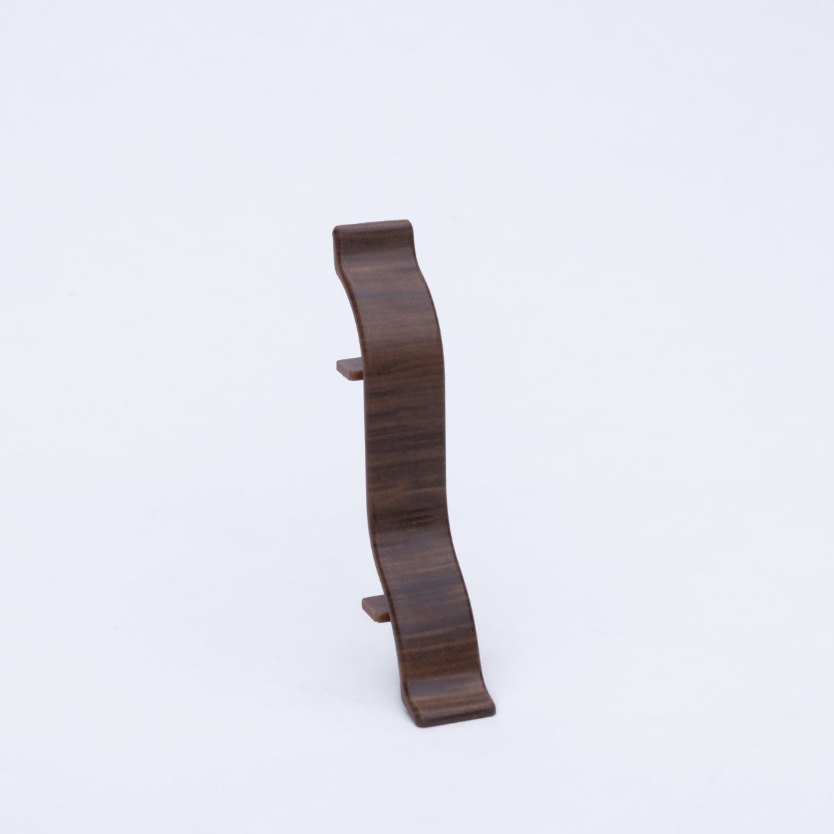Verbinder für Duo-Flexleiste 54mm Nussbaum Verbinder für Duo-Flexleiste 54mm Nussbaum