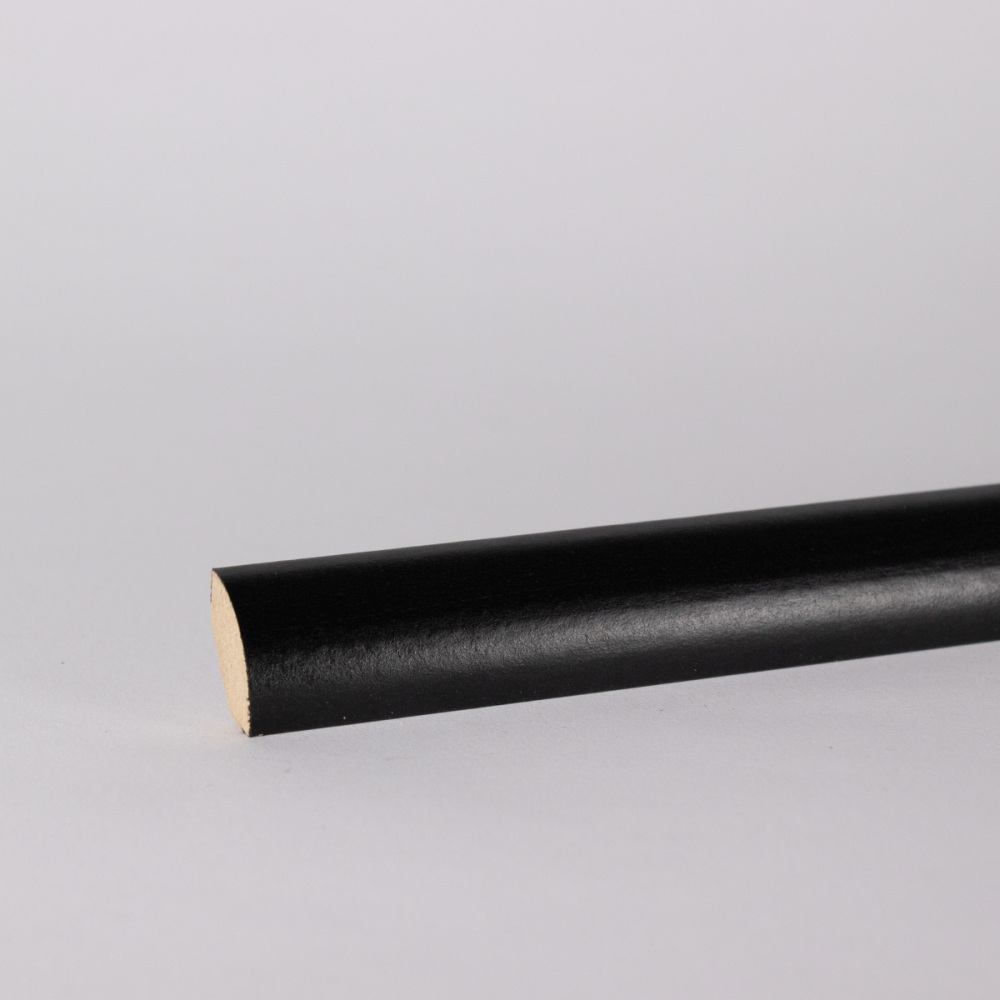 Viertelstableiste 17 x 17 x 2.600 mm Schwarz Viertelstableiste 17 x 17 x 2.600 mm Schwarz