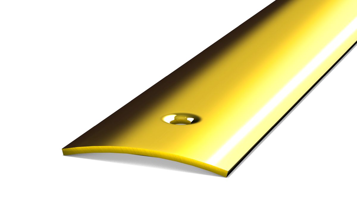 Prinz Übergangsprofil 30 x 1,2 mm - Nr. 125 - Reinmessing - 100 cm