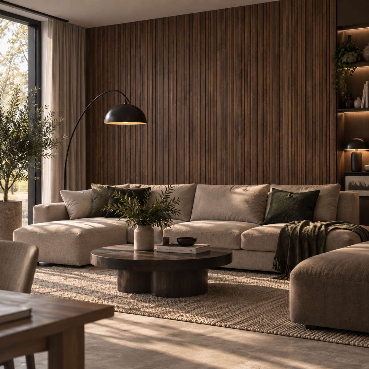 VERO Wandpaneel Eiche Natur 17 x 260 cm | Moderne MDF Wandverkleidung