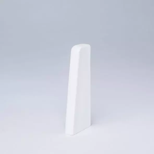 Abschluss rechts 40x15 weiß