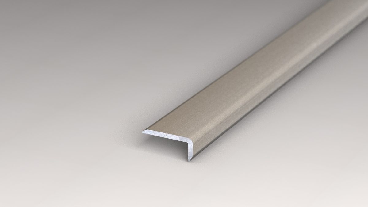 Prinz Winkelprofil 15 x 6,5 mm - Nr. 278 - Edelstahl matt - 270 cm