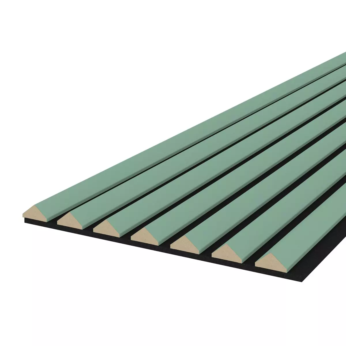 Muster K2 - Mint- Akustikfilz Schwarz