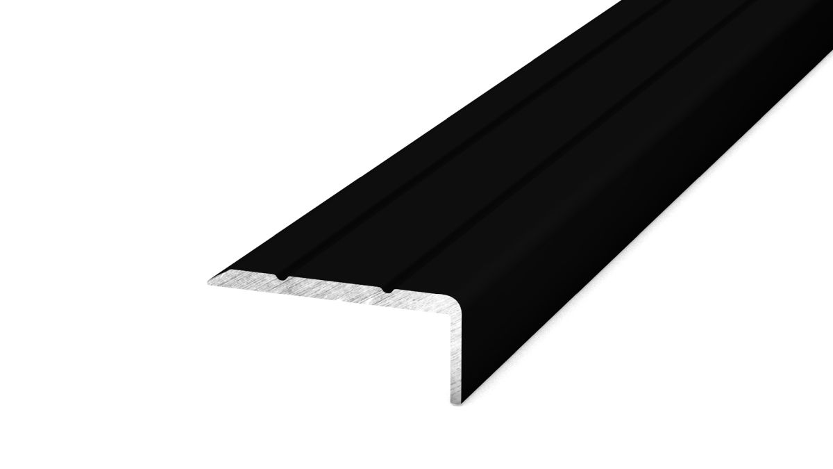 Winkelprofil 24,5 x 10 mm selbstklebend Schwarz pulverbeschichtet - 1,00 m Winkelprofil 24,5 x 10 mm selbstklebend Schwarz pulverbeschichtet - 1,00 m