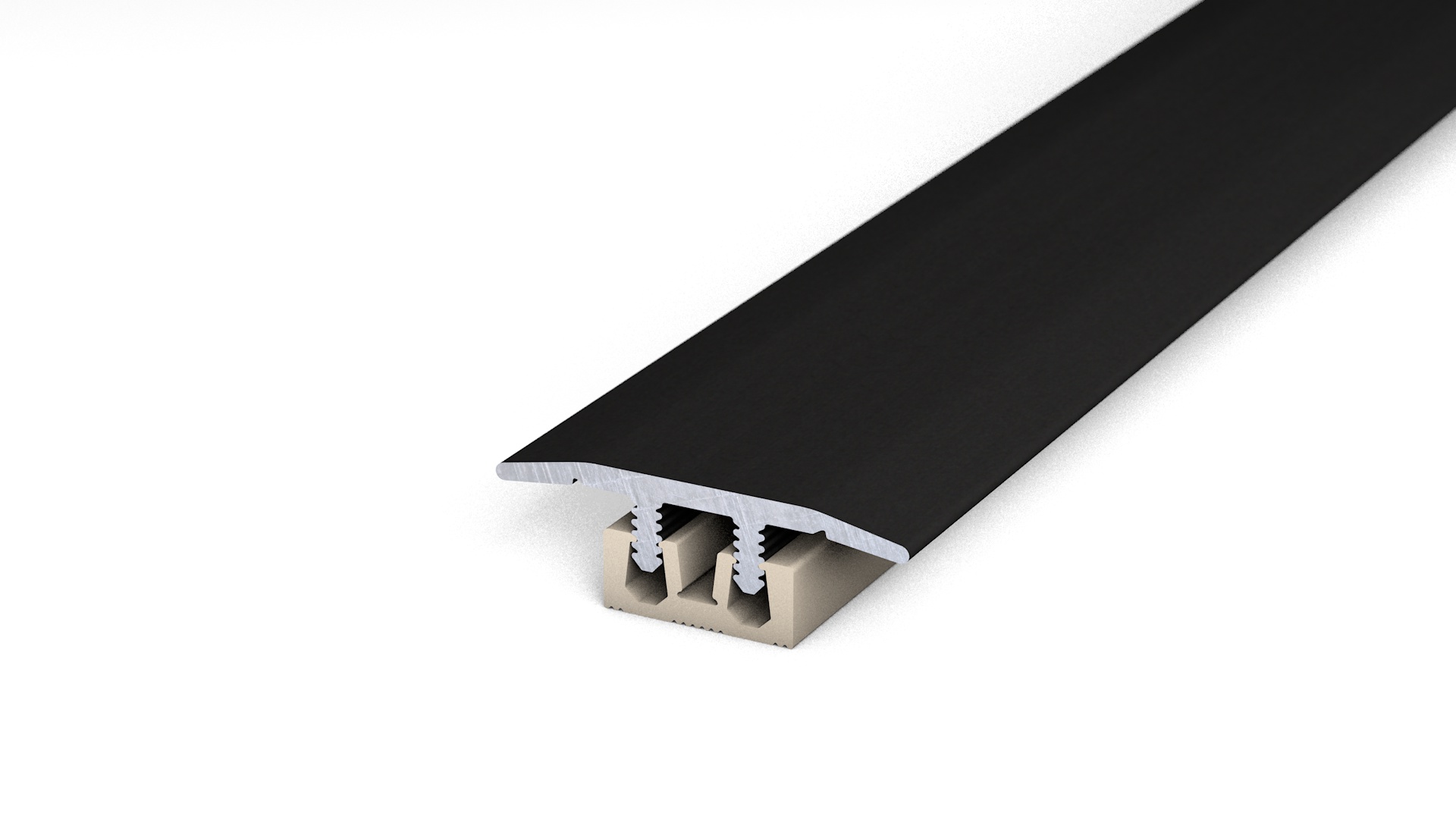 Prinz Profi-Design Übergangsprofil 27 mm - Nr. 338 - Schwarz - 200 cm