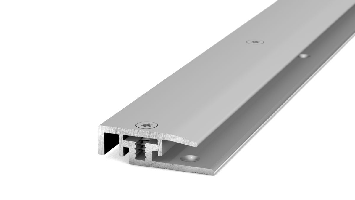 Prinz LPS Design Abschlussprofil 23 mm - Nr. 328 - Silber - 100 cm