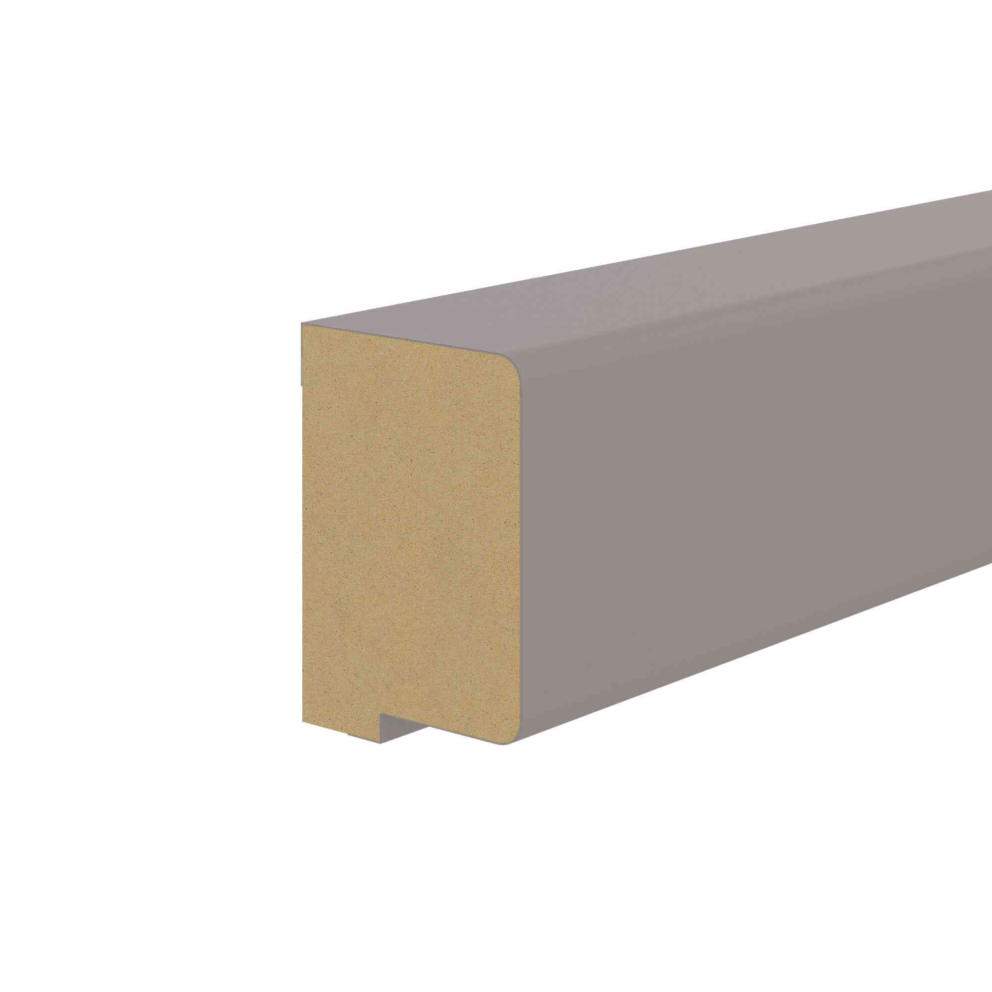 Abschlussleiste für Akustikpaneele 400 x 2600mm -  Sandgrau Abschlussleiste für Akustikpaneele 400 x 2600mm -  Sandgrau