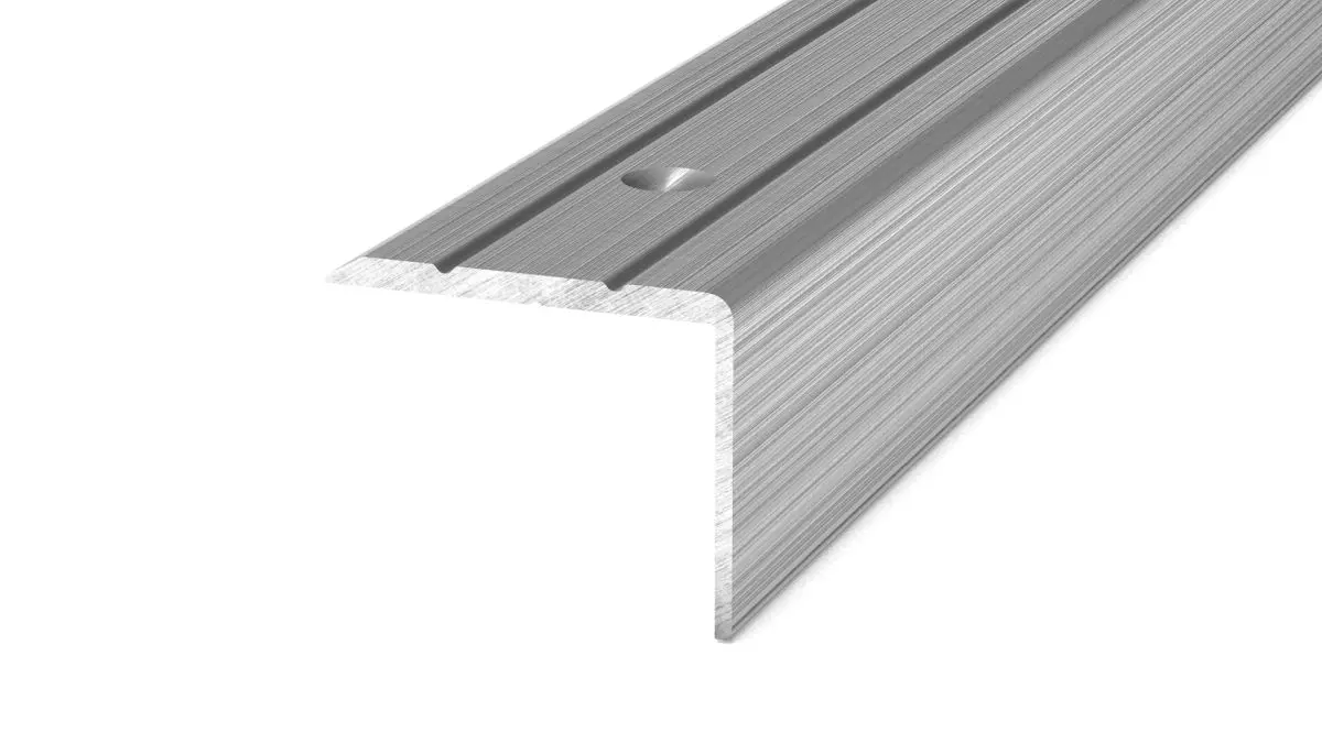 Winkelprofil 24,5 x 20 x 2.700 mm Edelstahl gebürstet - zum Schrauben