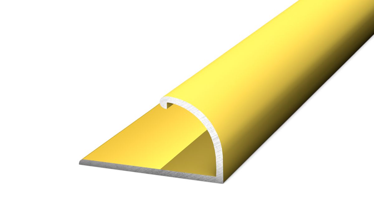 Prinz Abschlussprofil 25 x 13,2 mm - Nr. 140 - Gold - 270 cm