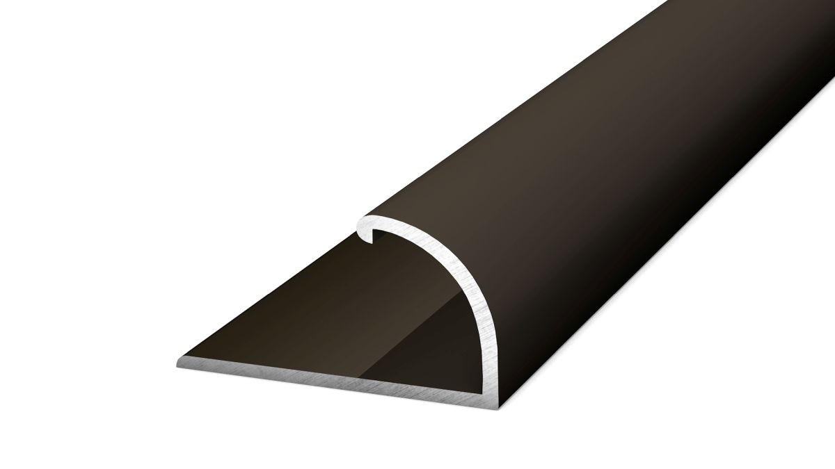 Prinz Abschlussprofil 25 x 13,2 mm - Nr. 140 - Bronze - 270 cm