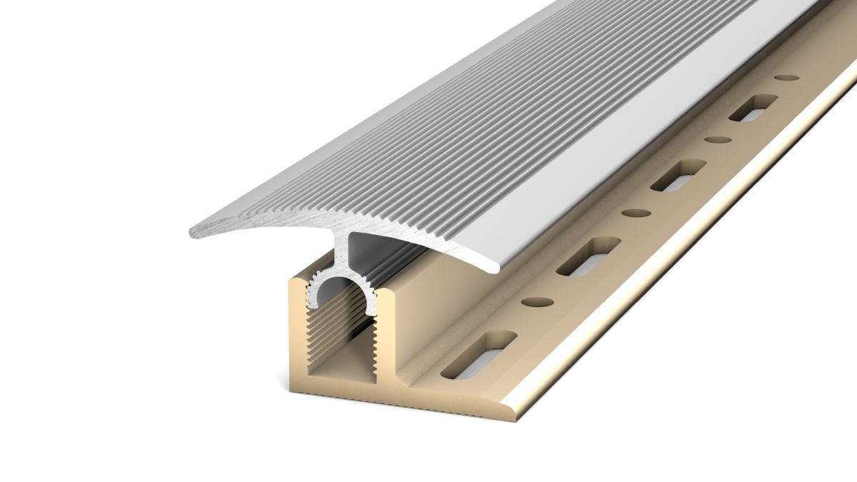 Prinz Profi-Tec MASTER Übergangsprofil 34 mm - Nr. 314 - Silber - 90 cm