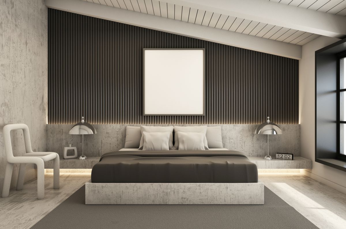 Acoustic+ Akustikpaneel Grau-Anthrazit 2400 x 600 mm - Akustikfilz Schwarz