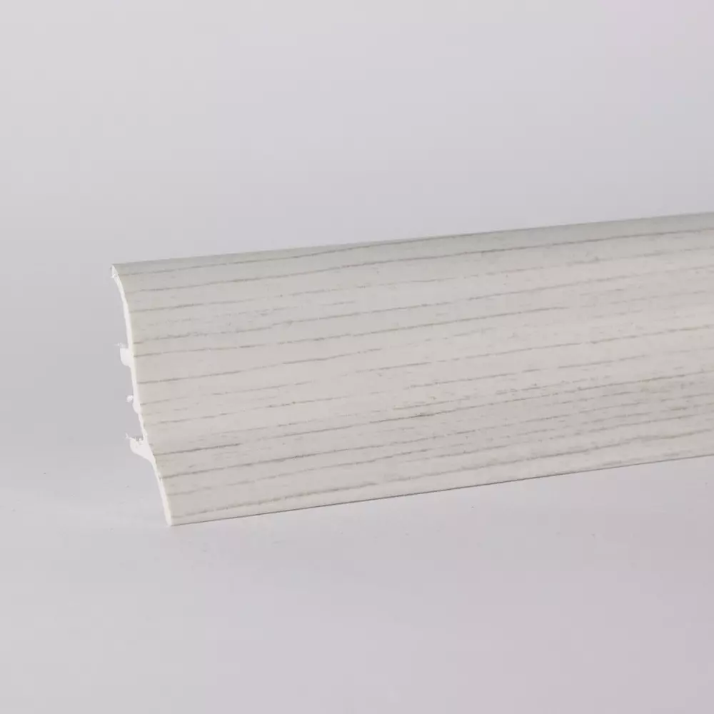 Kunststoff Sockelleiste 21 x 48 x 2.500 - Perlgrau