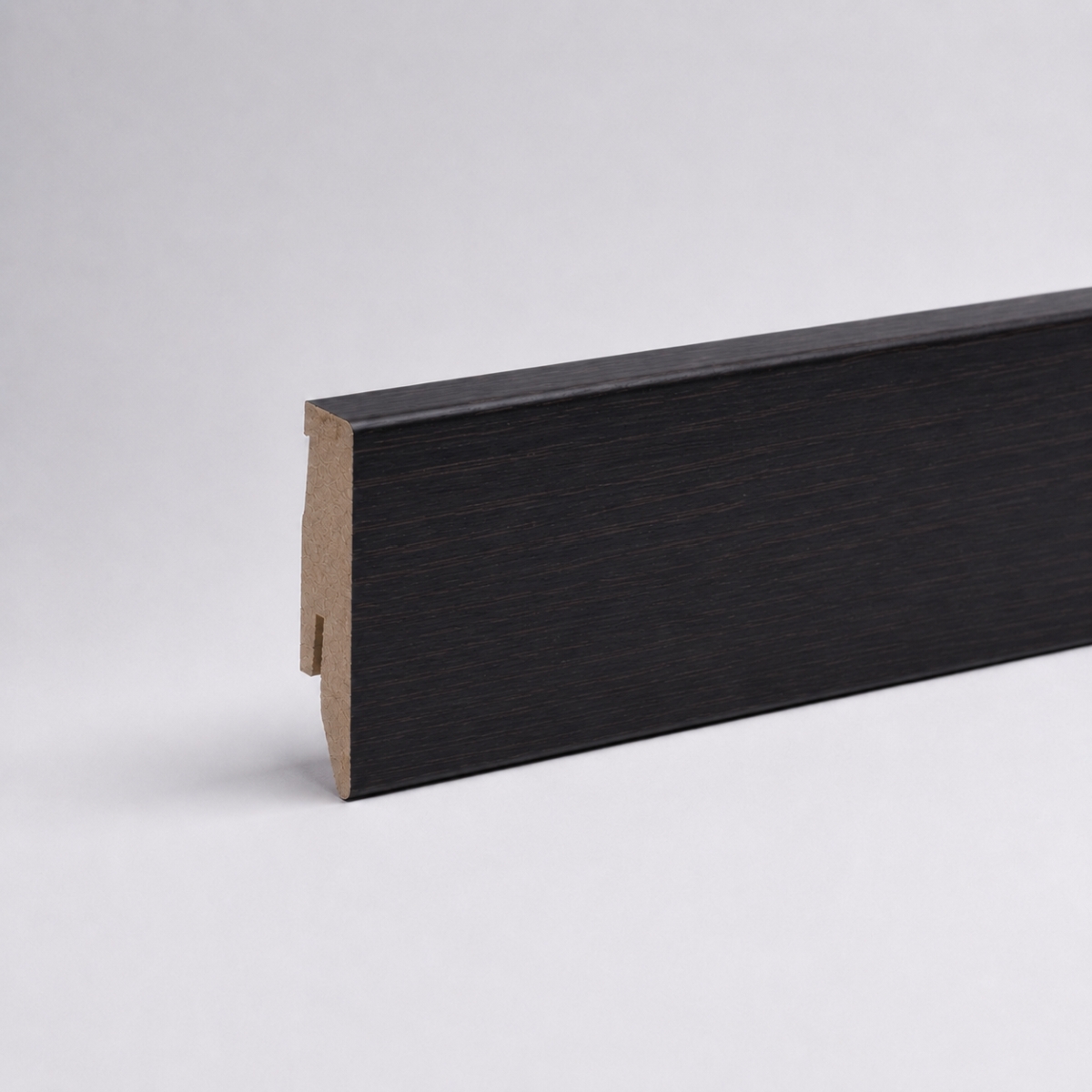 Sockelleiste mit Holzoptik 60 mm Wenge