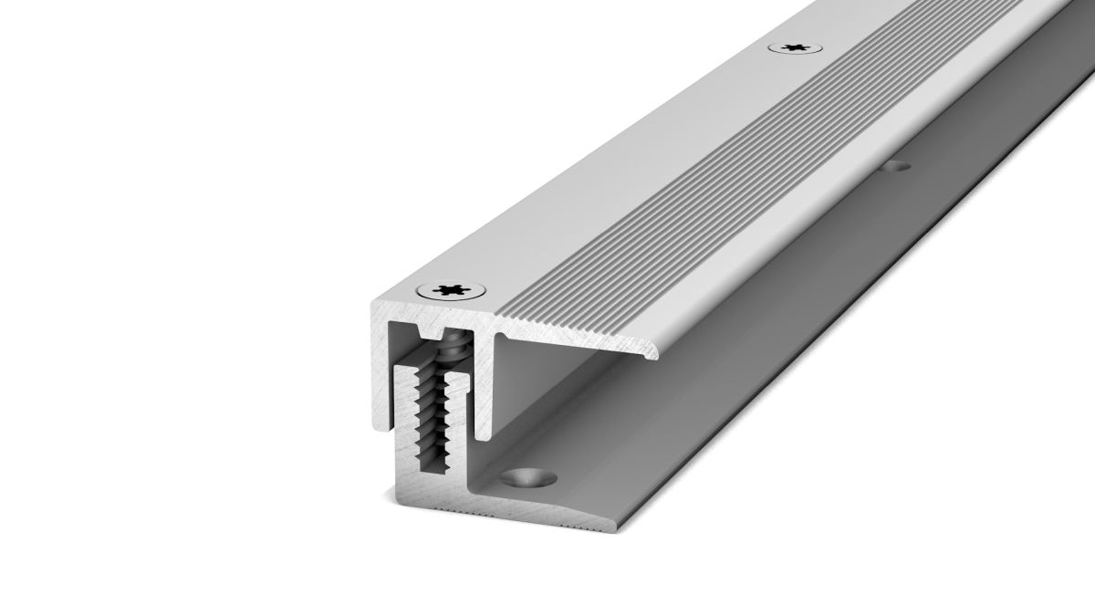 Prinz LPS 220 Abschlussprofil 21 mm - Nr. 222 - Silber - 100 cm