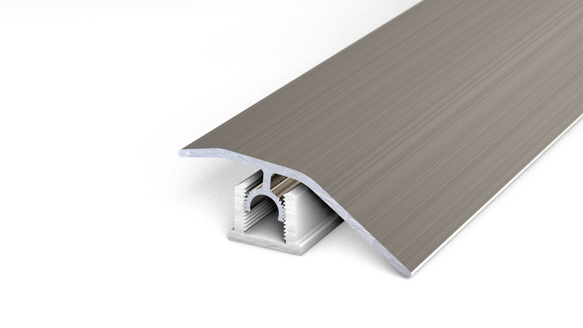 Prinz Profi-Tec CORE Anpassungsprofil 44 mm - Nr. 336 - Edelstahl gebürstet - 200 cm