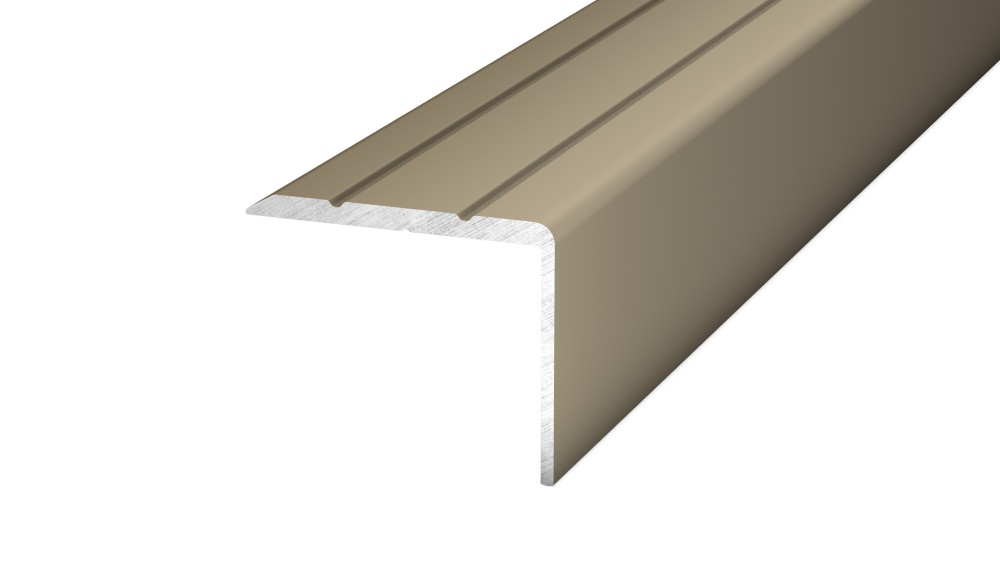 Winkelprofil 24,5 x 20 x 1.000 mm Edelstahl matt  - selbstklebend Winkelprofil 24,5 x 20 x 1.000 mm Edelstahl matt  - selbstklebend
