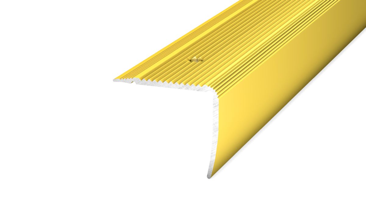 Prinz NOVA Treppenkantenprofil 35 x 30 mm - Nr. 165 - Gold - 100 cm