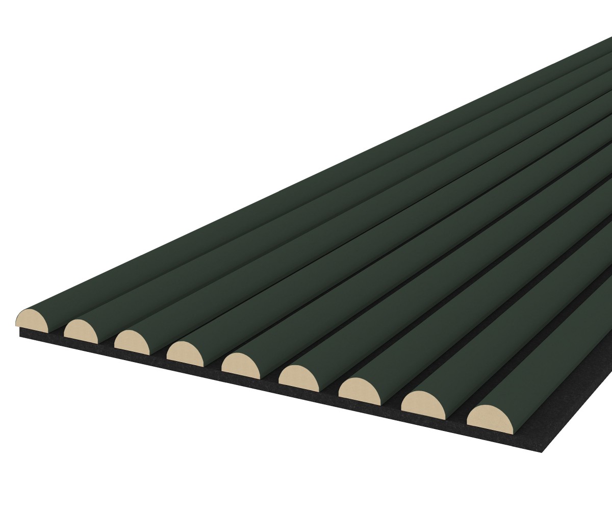 Akustikpaneel WAVE - Filzfarbe Schwarz 2600x400mm - verschiedene Farben Akustikpaneel WAVE - Filzfarbe Schwarz 2600x400mm - verschiedene Farben