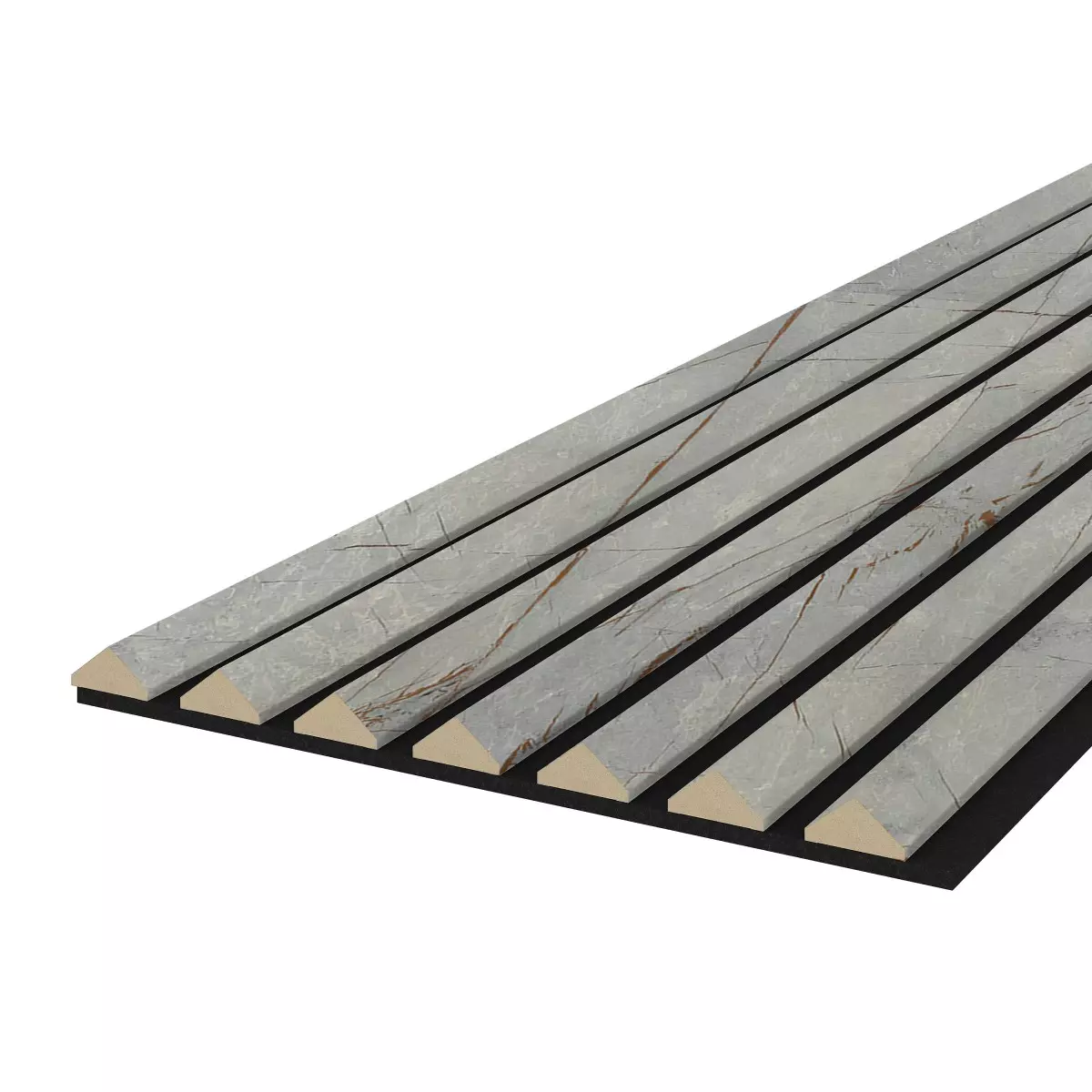 Muster K2 - Golden Stone - Akustikfilz Schwarz