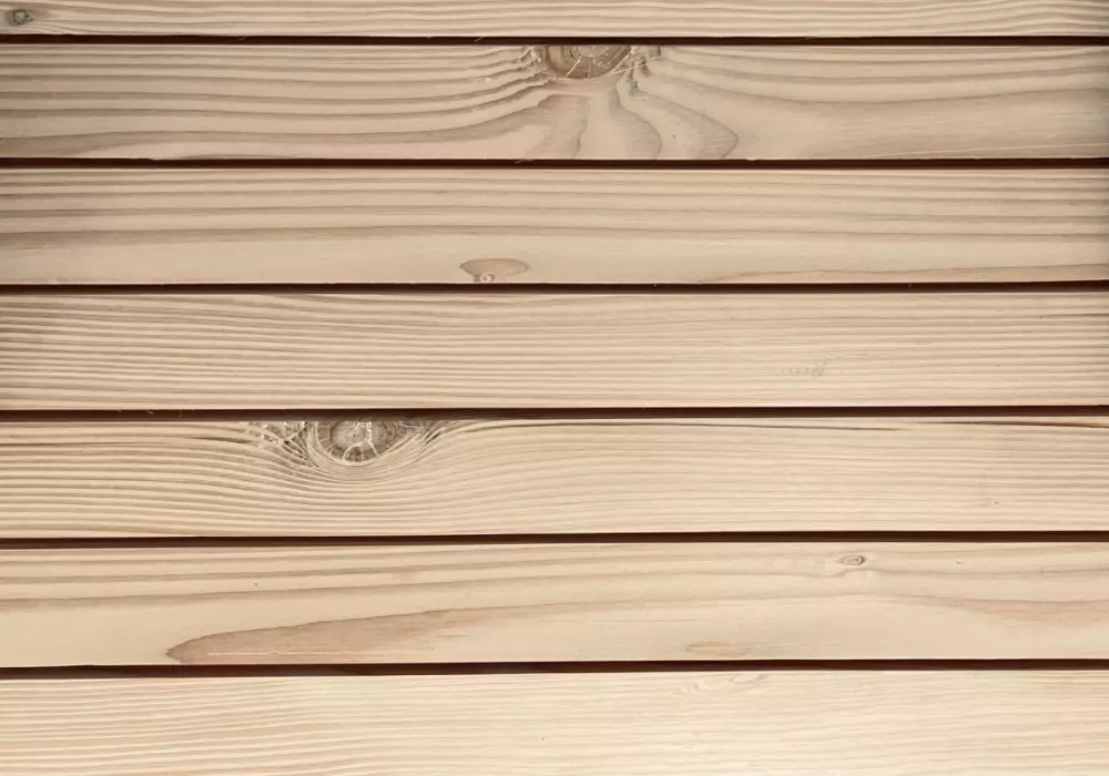 Fassadenverkleidung Rhombusleisten 85mm Douglasie roh, Länge 1.00 - 1.50m