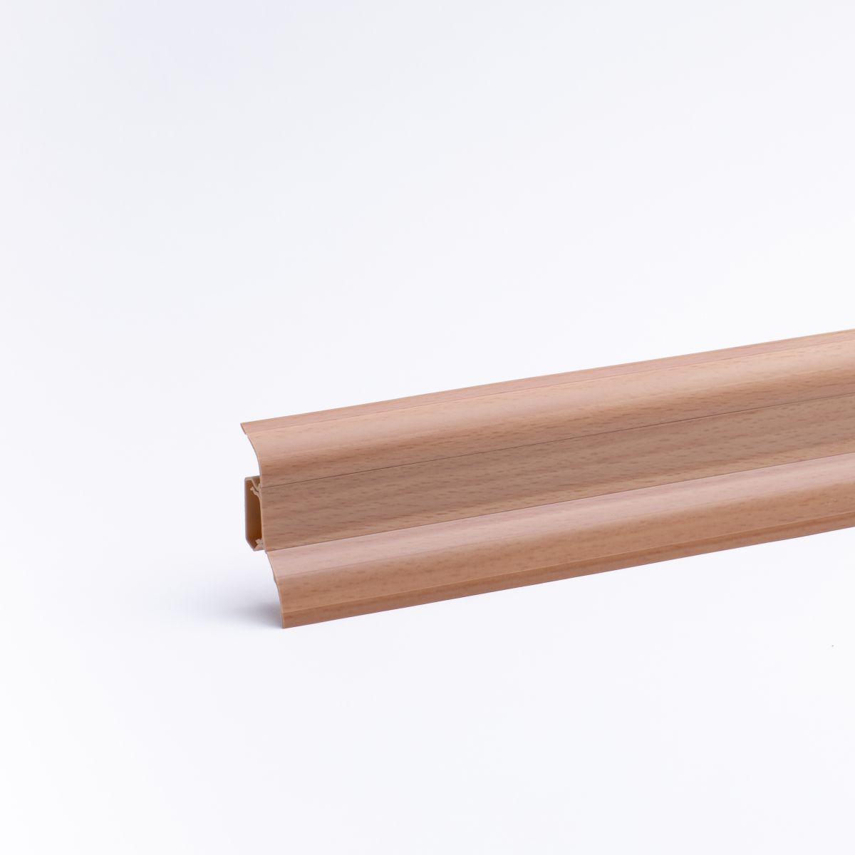 Klemmsockelleiste Duo-Flex 54mm Buche Klemmsockelleiste Duo-Flex 54mm Buche