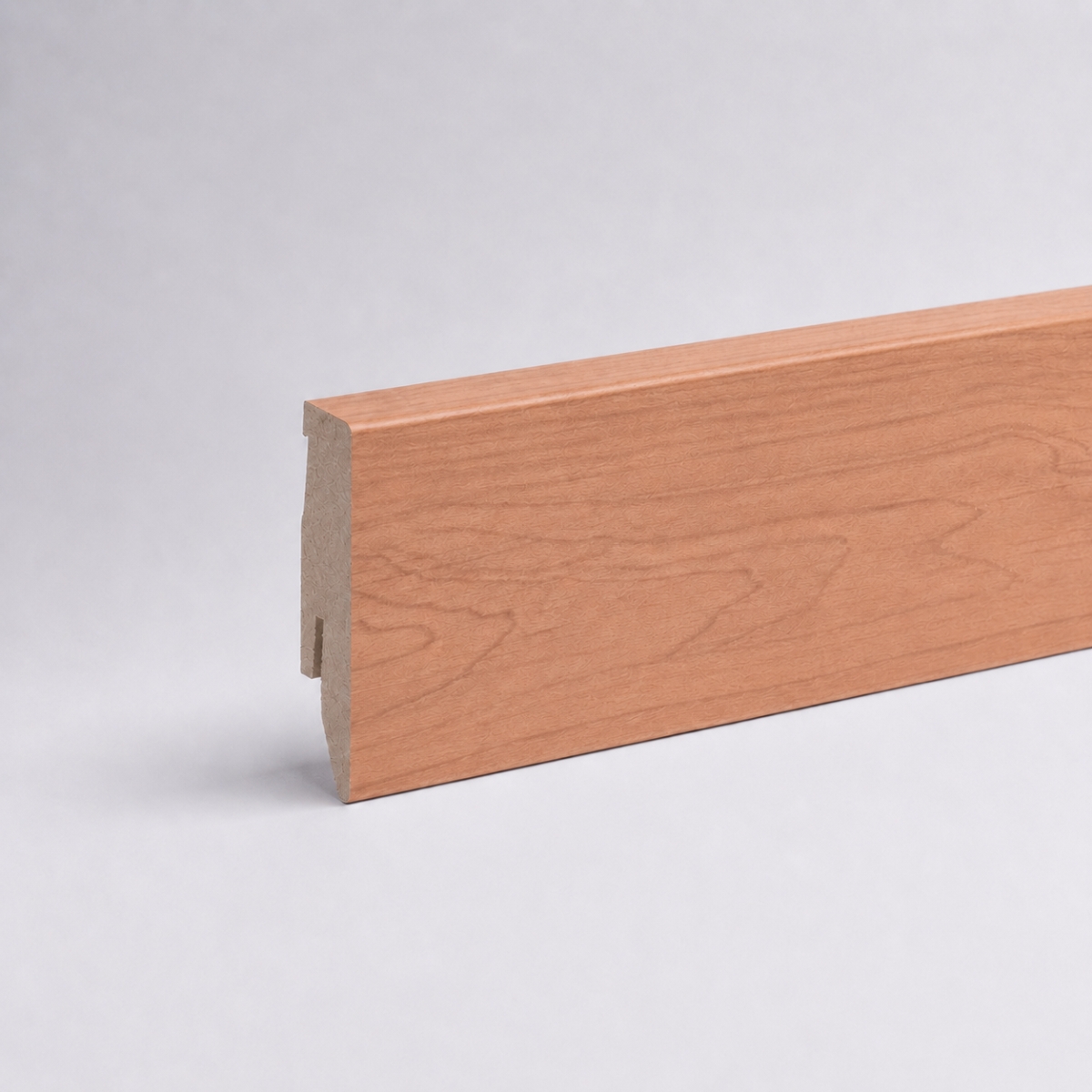 Sockelleiste mit Holzoptik 60 mm Erle / Wildkirsche