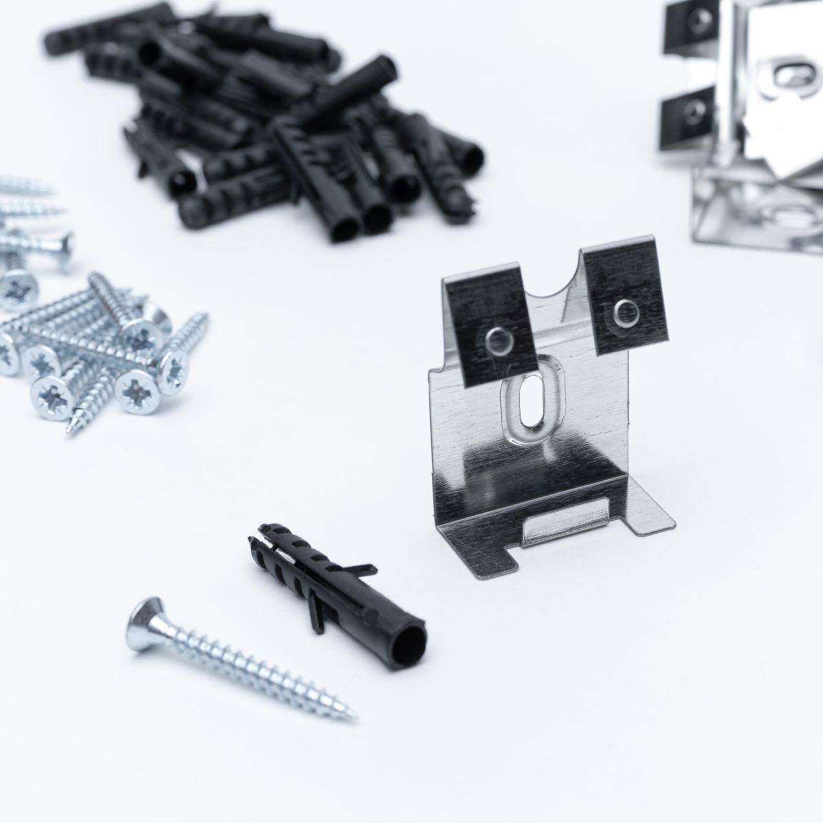 Leisten-Clips für PVC Sockelleiste Prime-Flex 75mm Leisten-Clips für PVC Sockelleiste Prime-Flex 75mm