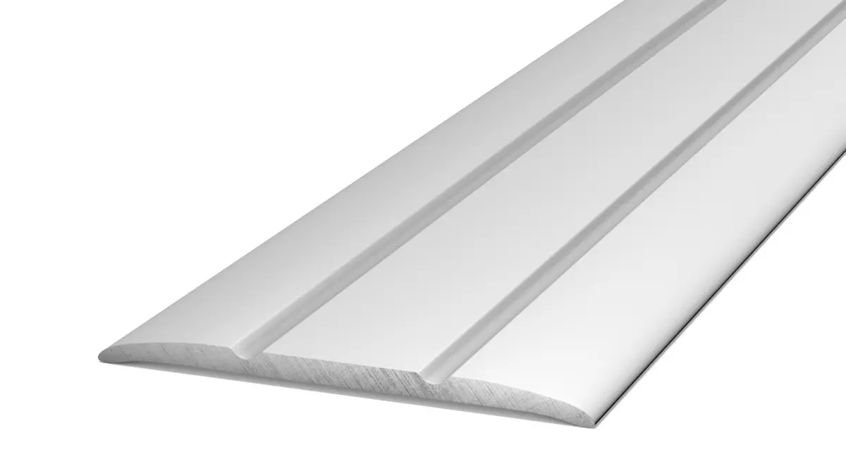 Übergangsprofil 38 mm selbstklebend Silber - 2,70 m