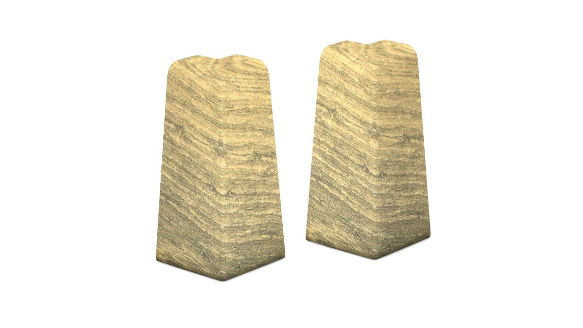 Prinz Außenecken für MDF-Sockeleiste 18 x 58 mm Nr. 809. - Aristan Oak