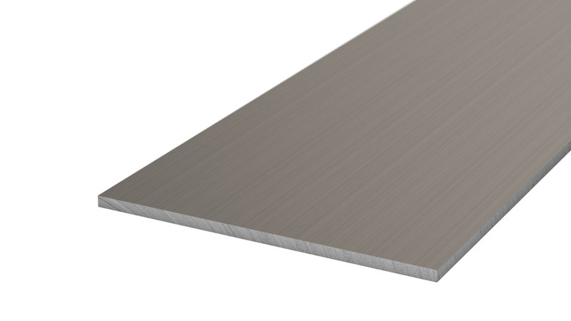 Prinz Flachprofil 60 x 2 mm - Nr. 109 - Edelstahl gebürstet - 250 cm