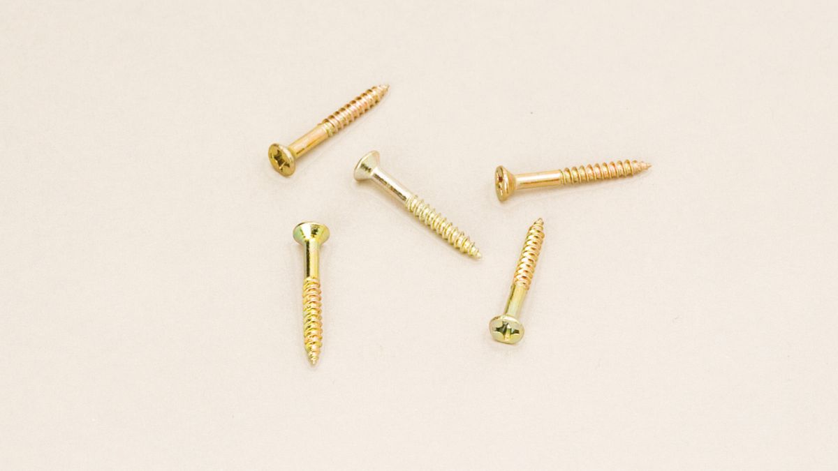 Prinz Holzbauschrauben 3,0 x 25 mm - Nr. 832 - Gold (200 Stück)