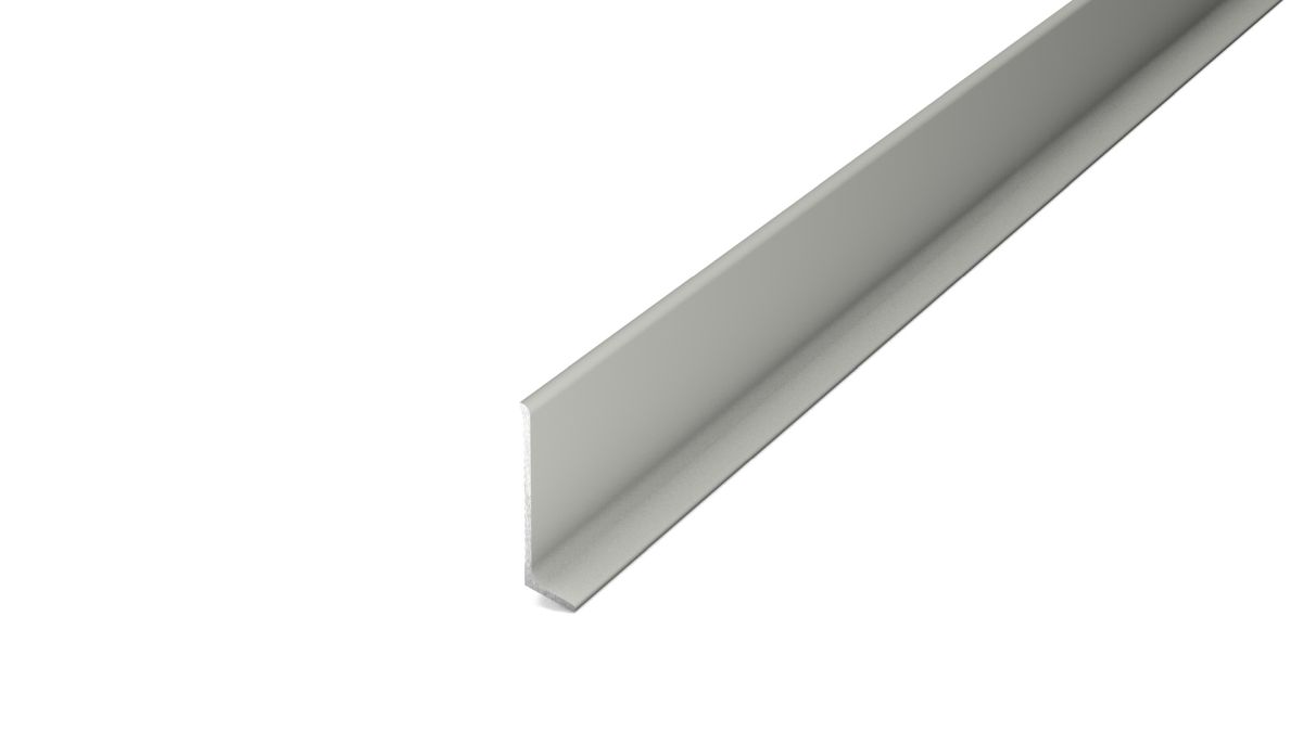 Prinz Aluminium-Sockelleiste 11 x 40 mm - Nr. 371 - Titan - 270 cm