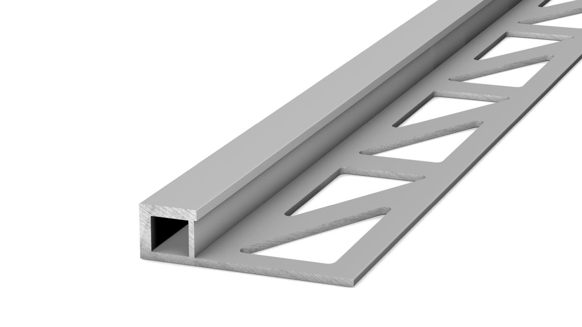 Prinz Vierkantprofil 6 mm - Nr. 749 - Silber matt - 250 cm