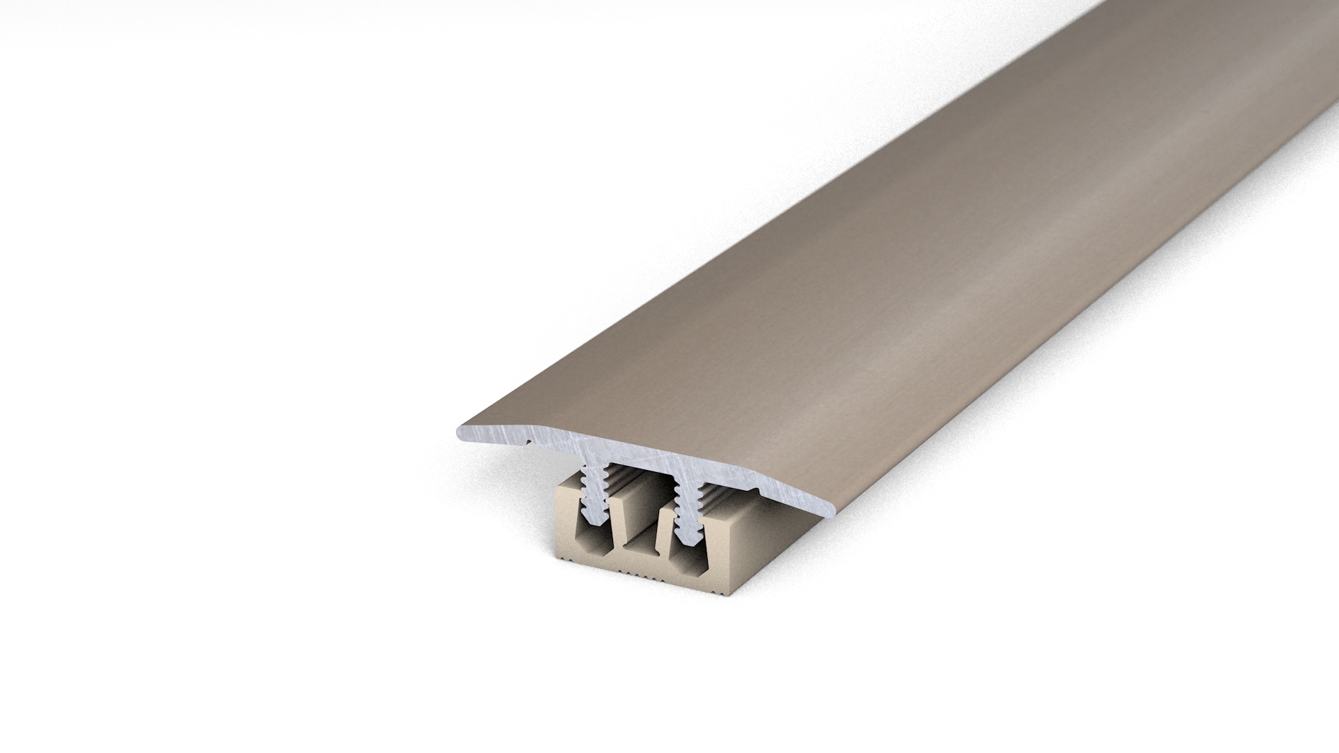 Prinz Profi-Design Übergangsprofil 27 mm - Nr. 338 - Edelstahl matt - 200 cm