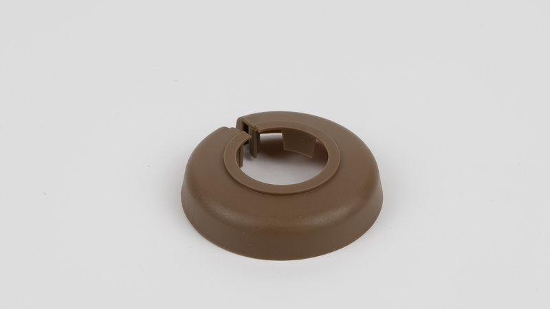 Prinz Heizkörperrosette Innen-Ø 22 mm - Nr. 852 - Nussbaum